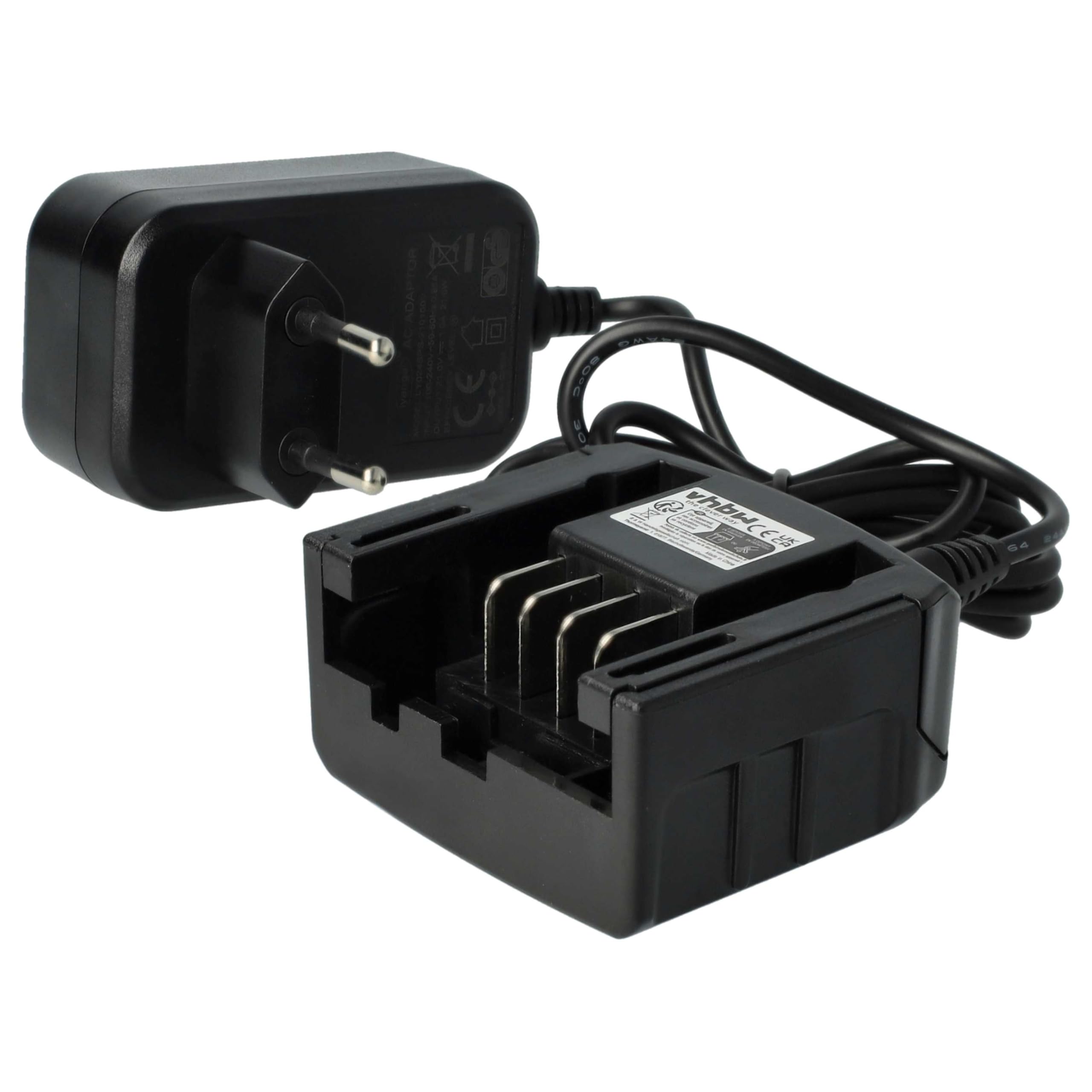 vhbw Caricabatterie Utensili 12-20V per Black & Decker Li-Ion