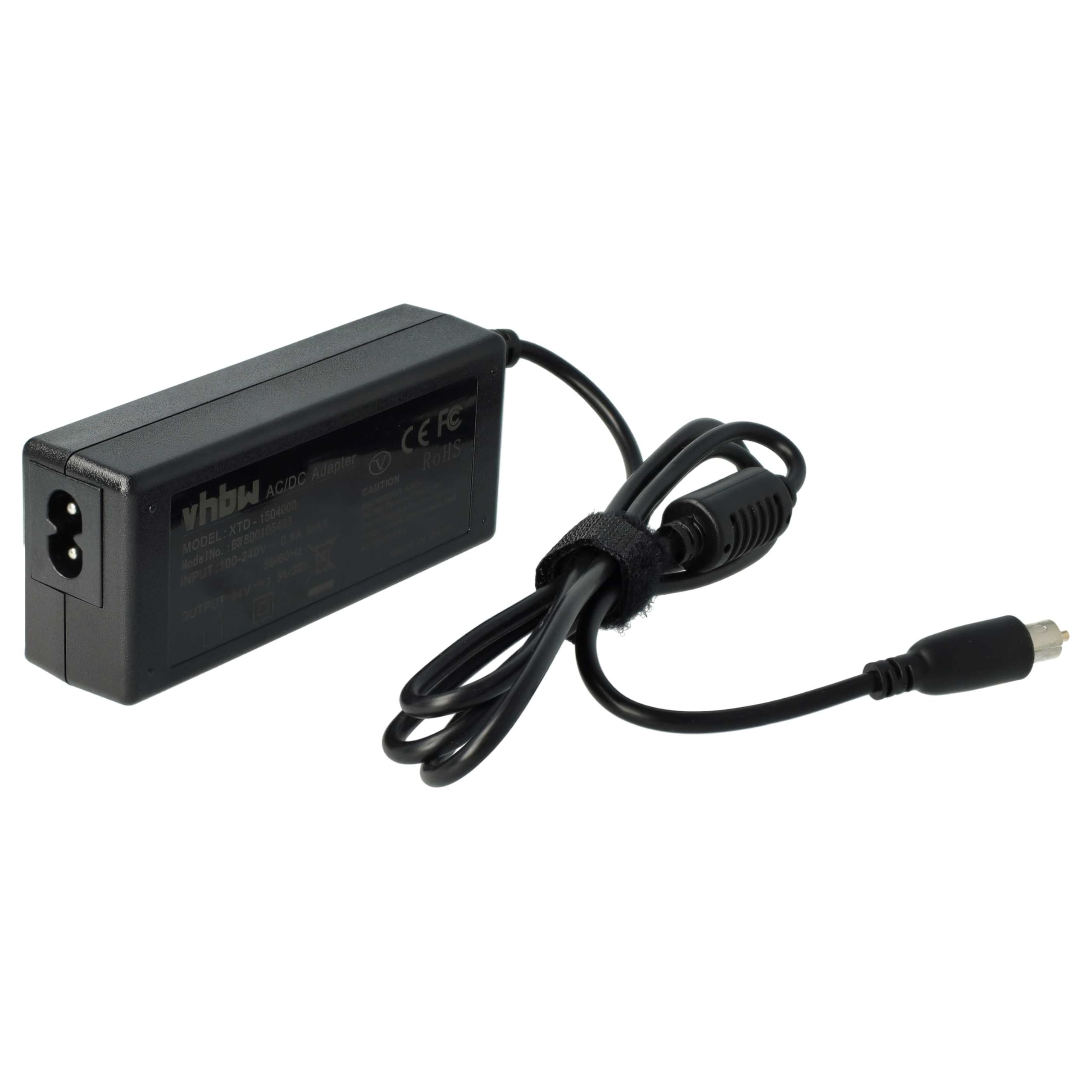 vhbw per Apple iBook G4 14 pollici alimentatore 36W 24V
