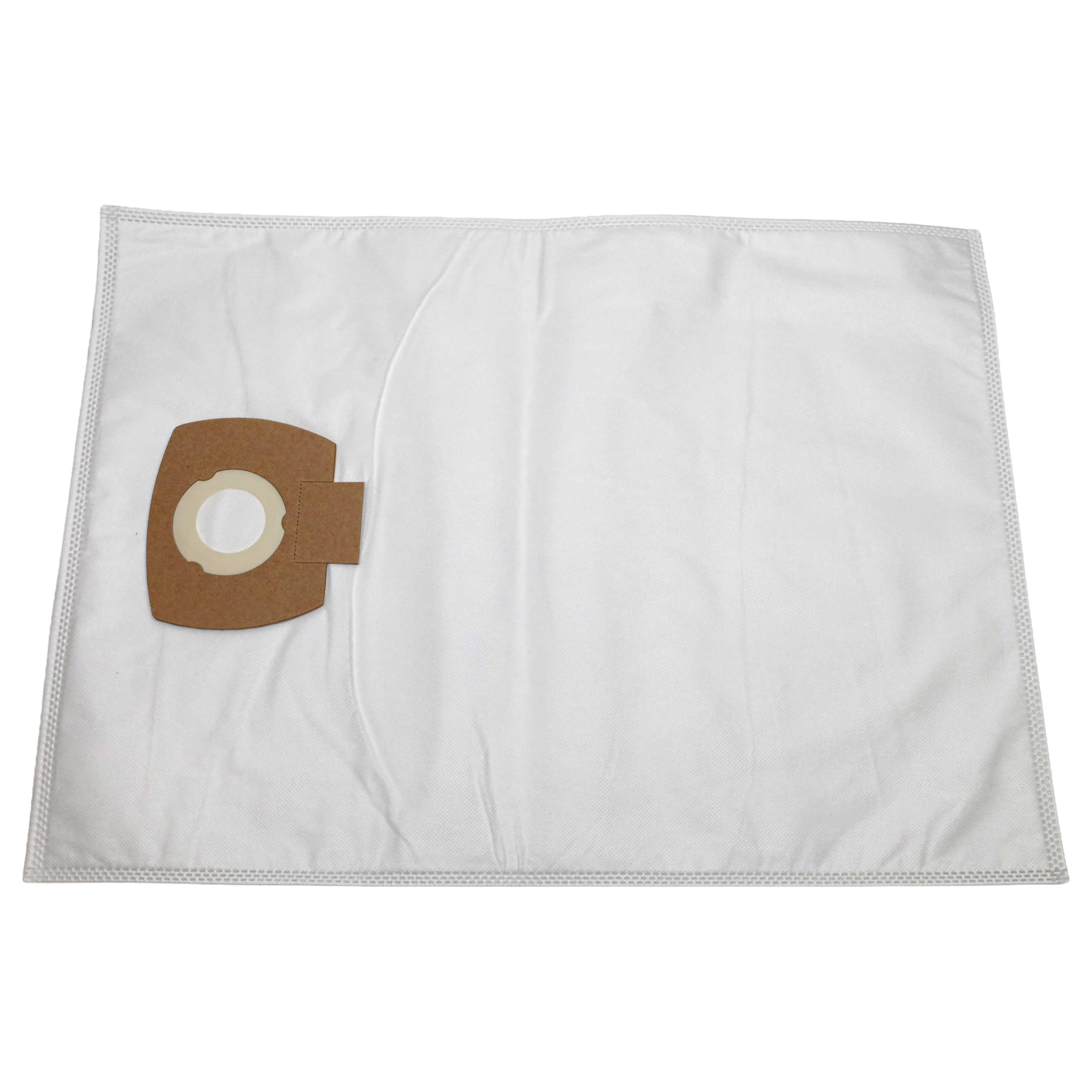 vhbw Sacchetti Microfibra per Makita 446L 5 Pezzi Bianchi
