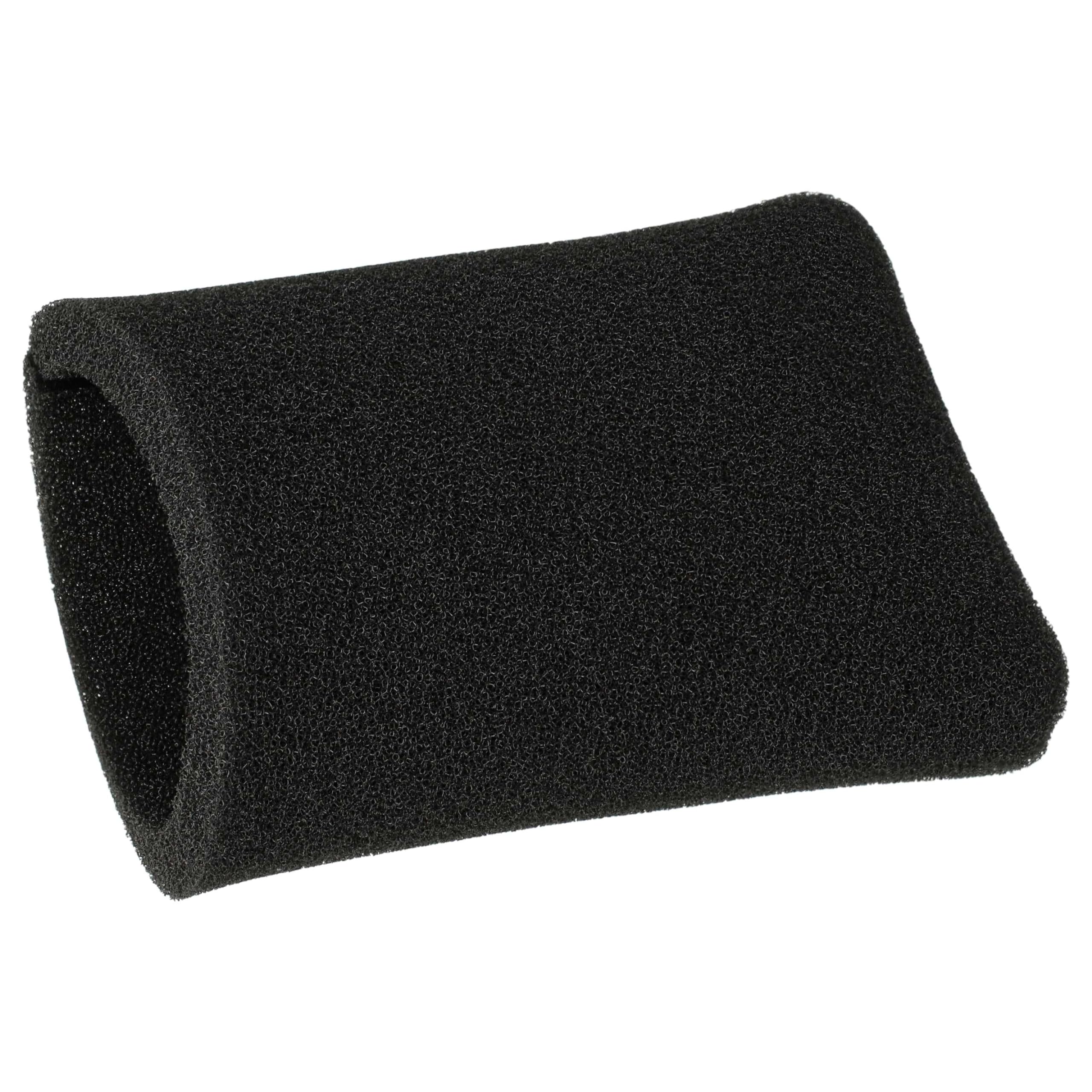 vhbw Filtro Gommapiuma 5.731-595.0 per Aspirapolvere Karcher Nero