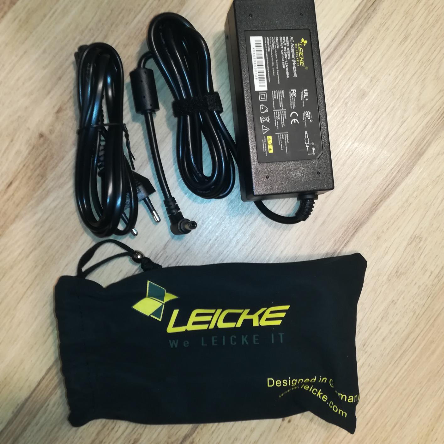 Leicke 12V 5A 60W Alimentatore 12V 5A per Strisce LED