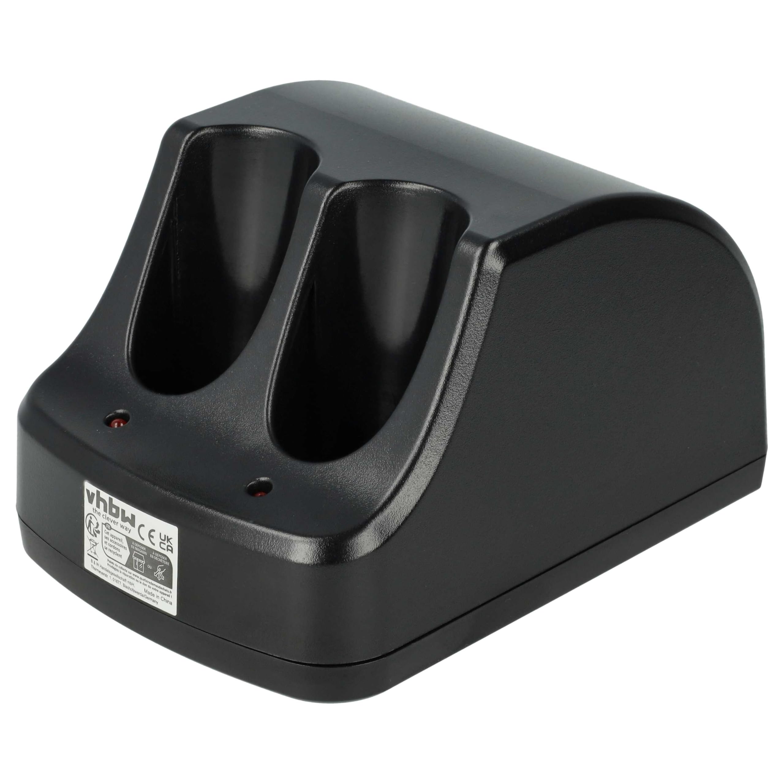 vhbw Caricabatterie Versapak VP100 3,6 V 2 vani