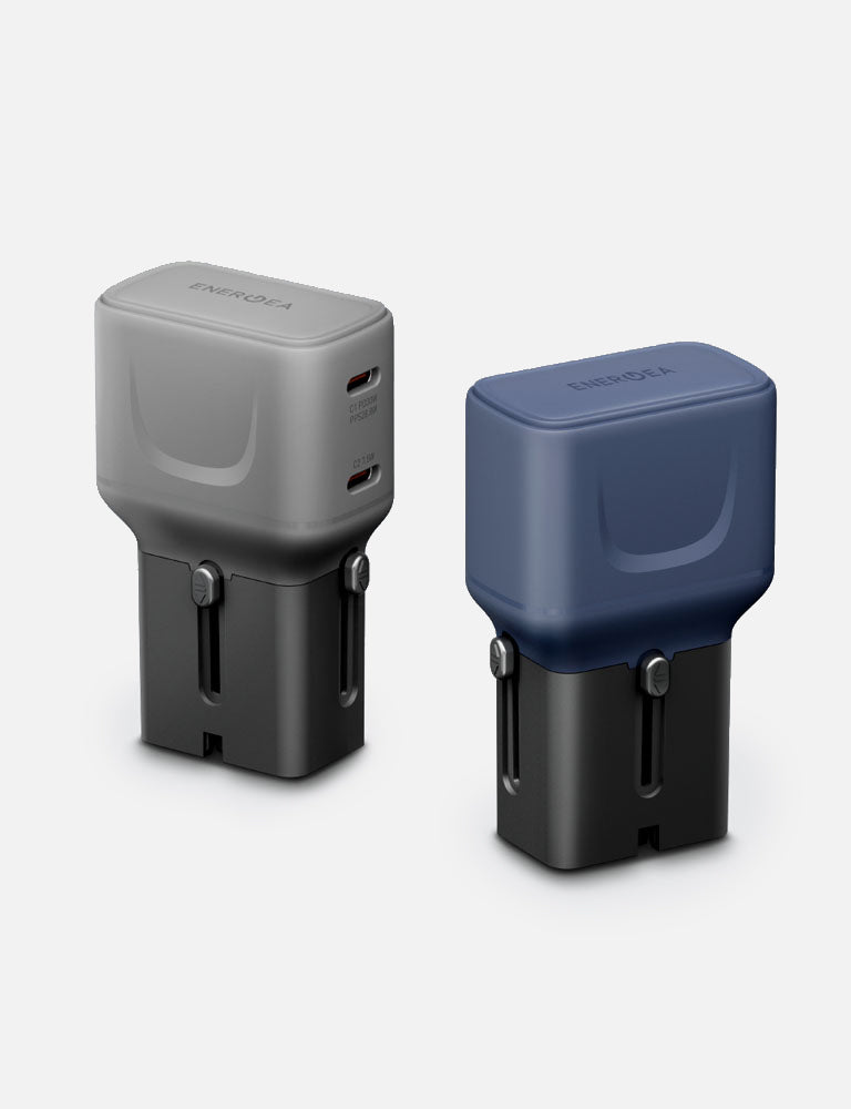 Energea TravelGo Adapter 30 caricatore viaggio 30W 2 USB-C