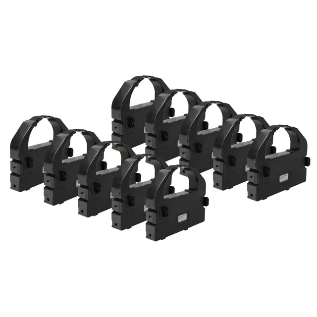 vhbw S015016 nastro inchiostrato nero 10x per Epson