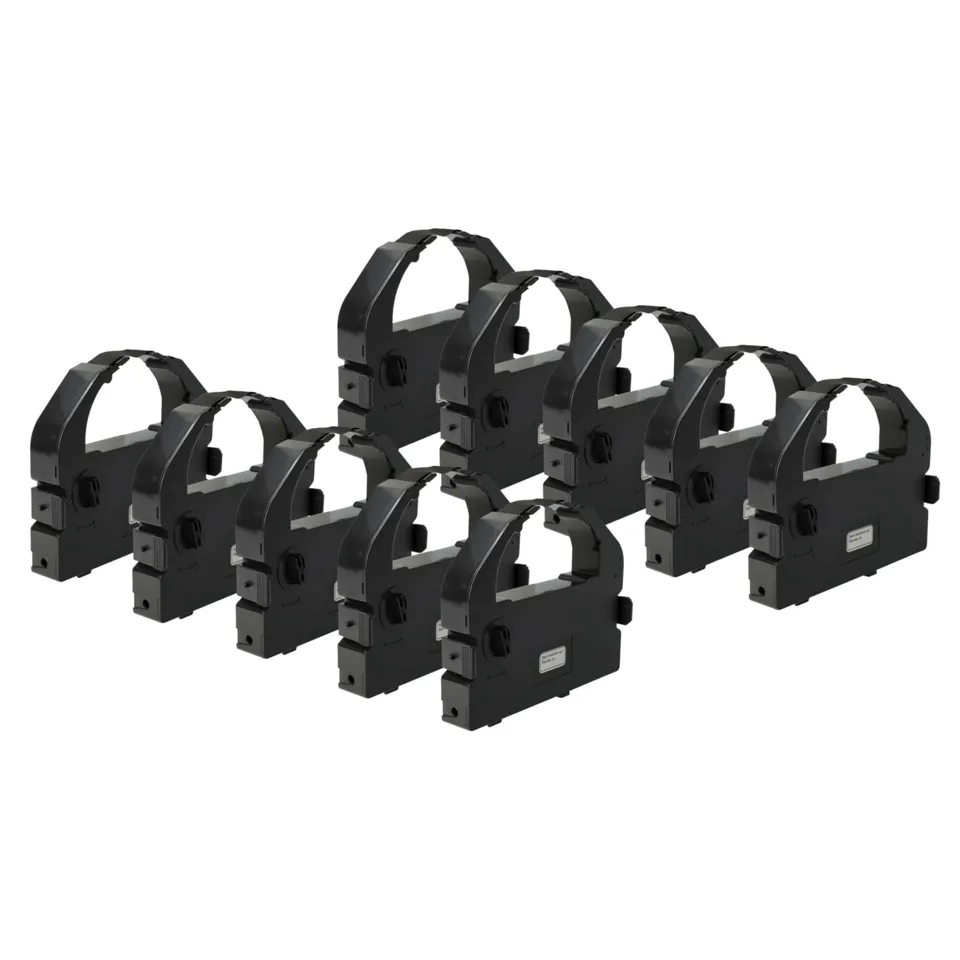 vhbw S015016 nastro inchiostrato nero 10x per Epson