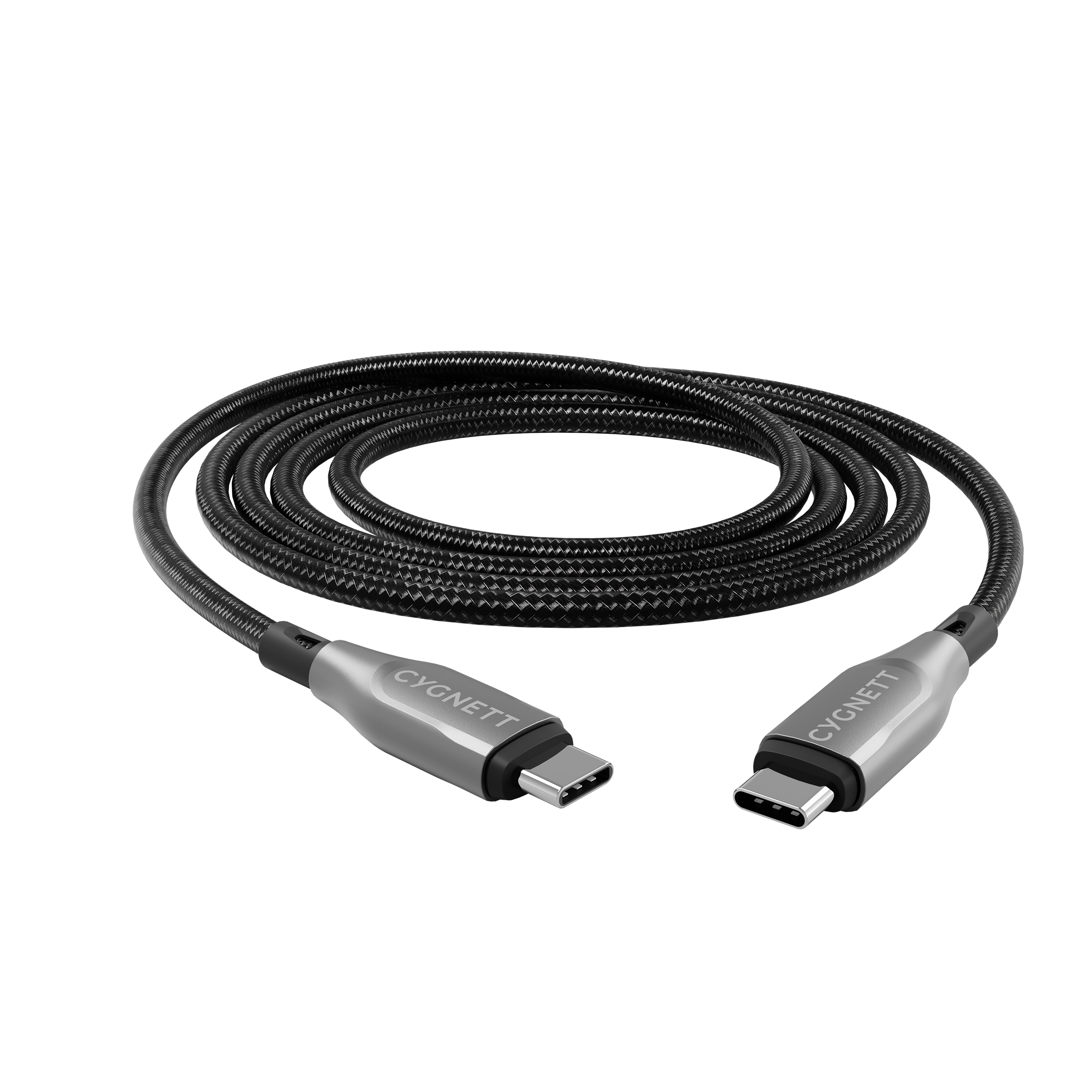 Cygnett Armoured Cavo USB-C a USB-C 3m Nero 100W