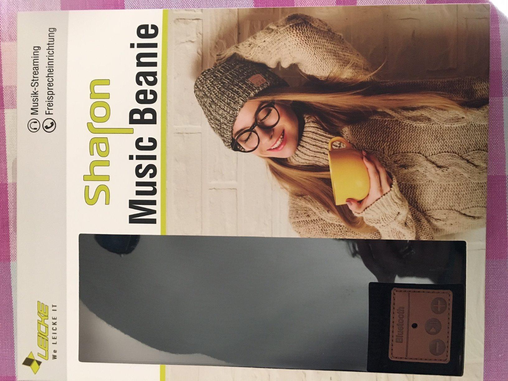 Leicke Sharon Berretto bluetooth uomo con cuffie lavabile