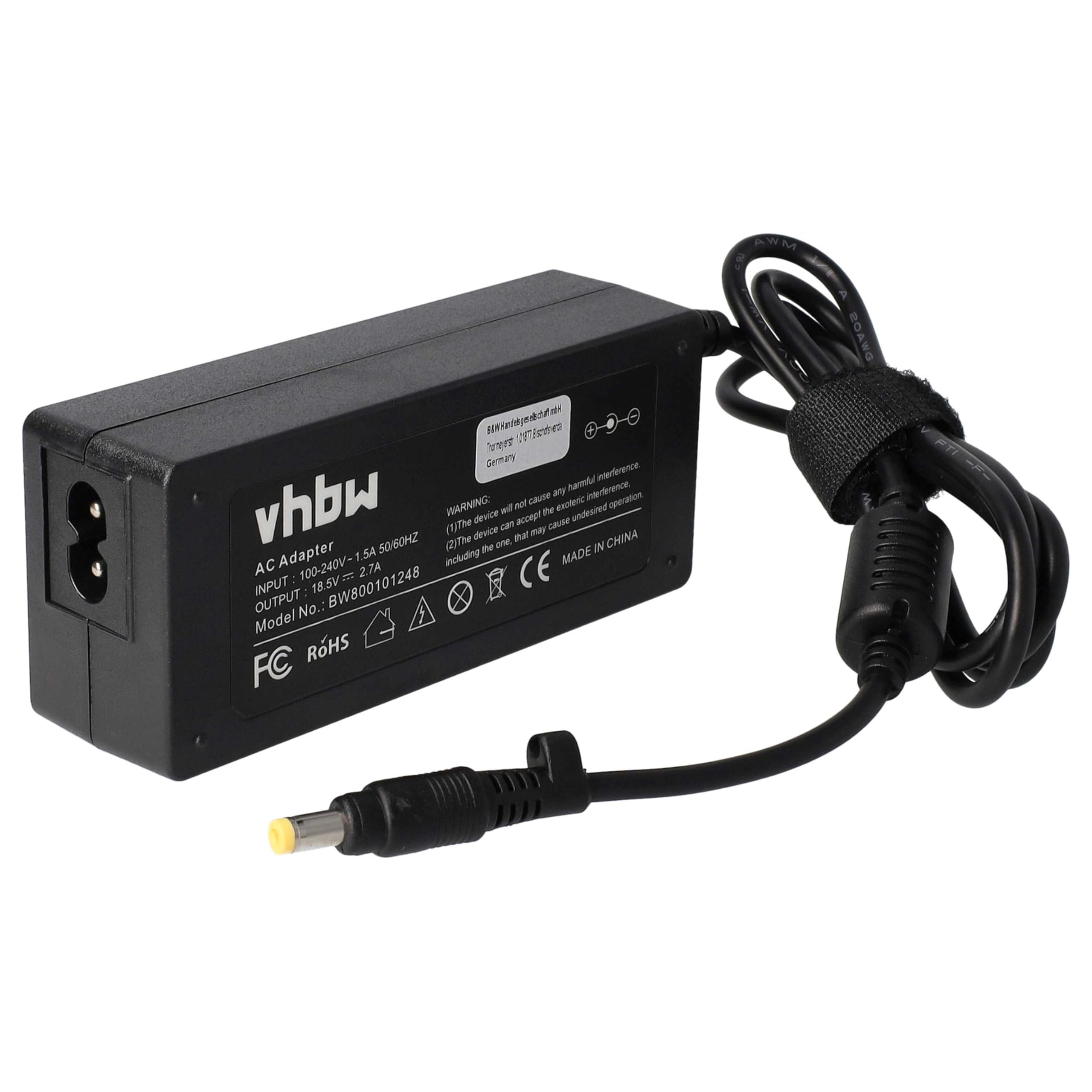 vhbw alimentatore HP 510 notebook 18,5V 50W