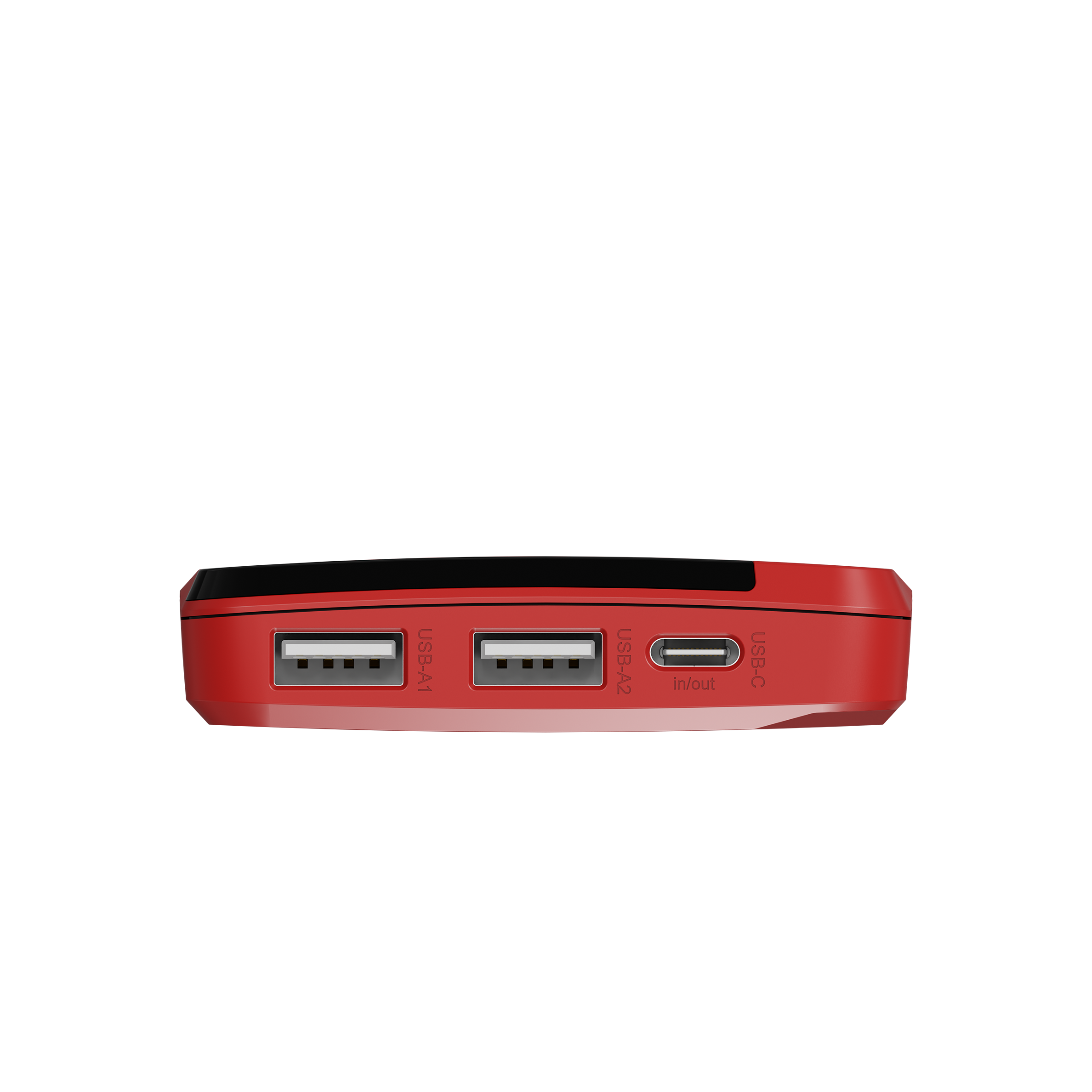 Cygnett ChargeUp Boost Power Bank 10000mAh 15W Rosso display