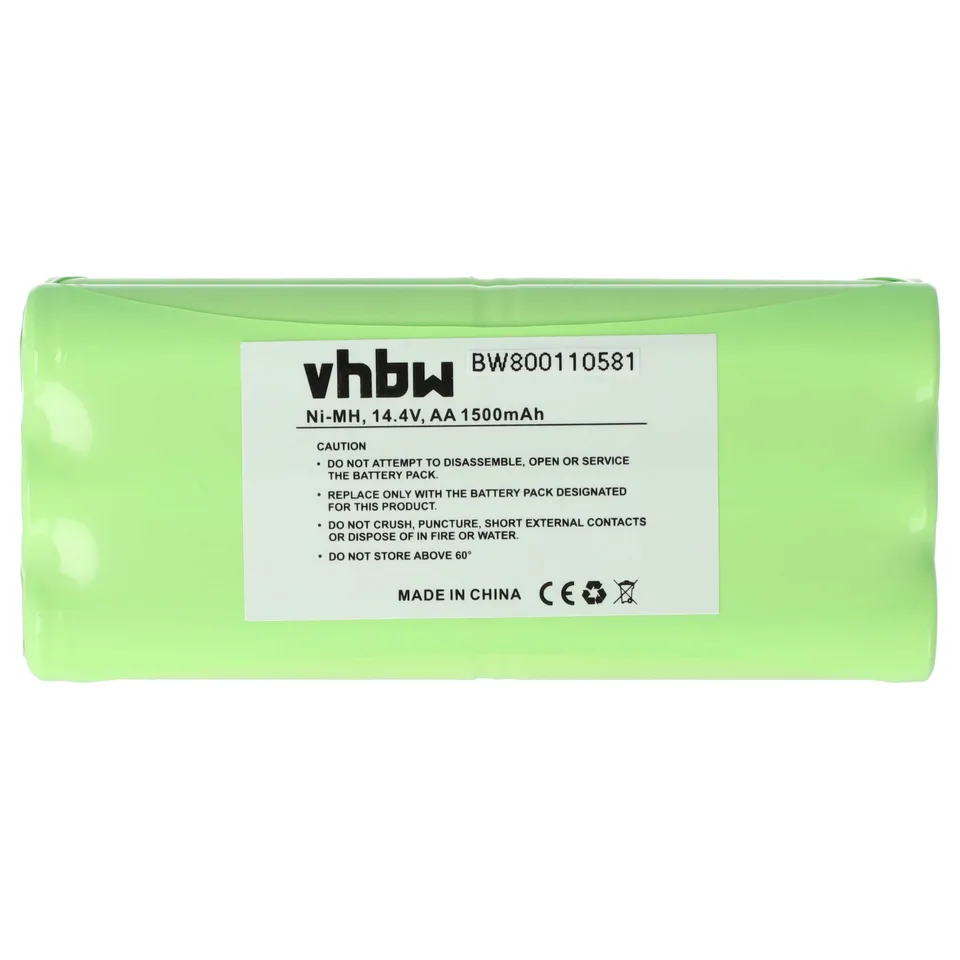 vhbw Batteria Puck M610 robot 14,4 V 1500 mAh