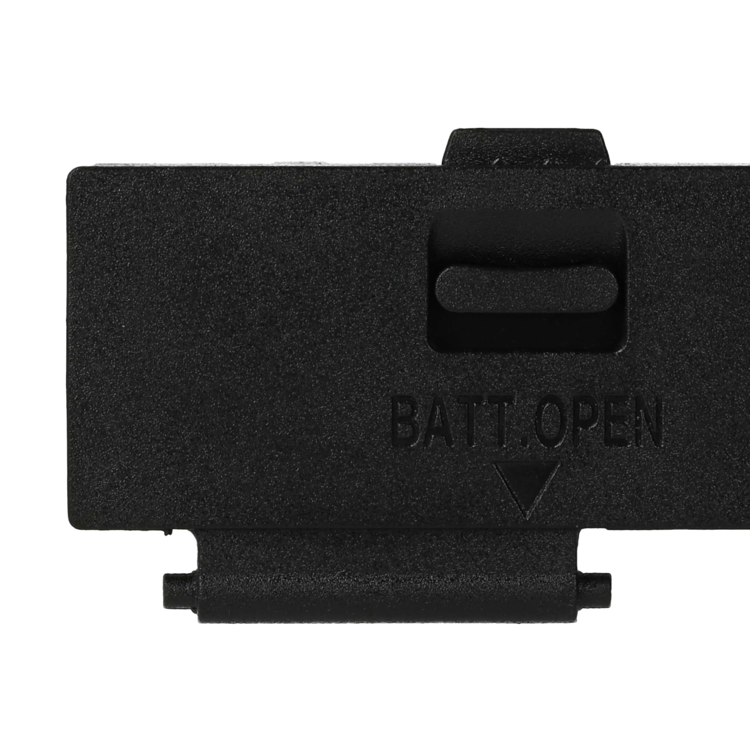 vhbw Coperchio vano batteria fotocamera nero per Canon EOS 650D