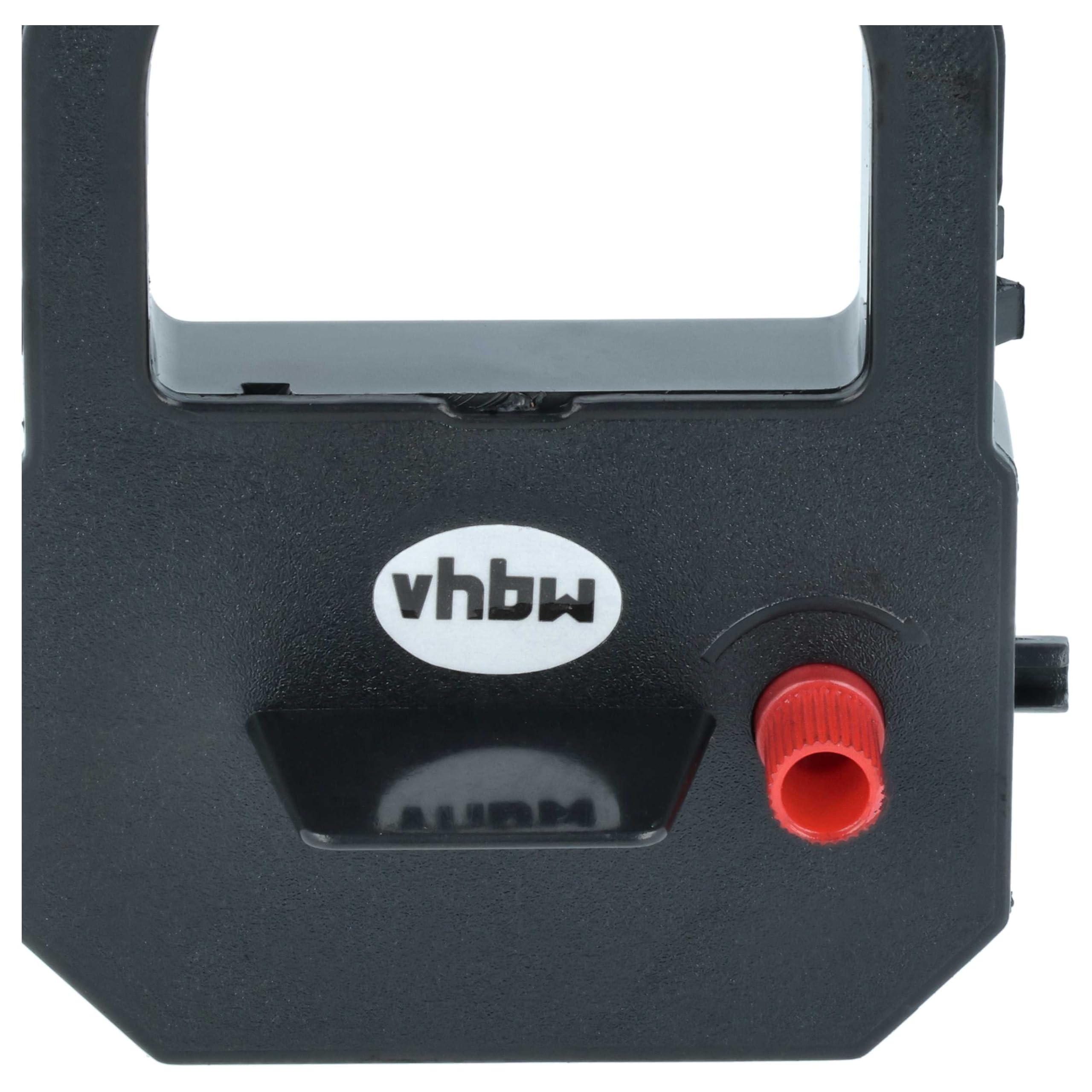 vhbw Nastro inchiostrato Seikosha QS-100 QR-370 nero 1pz
