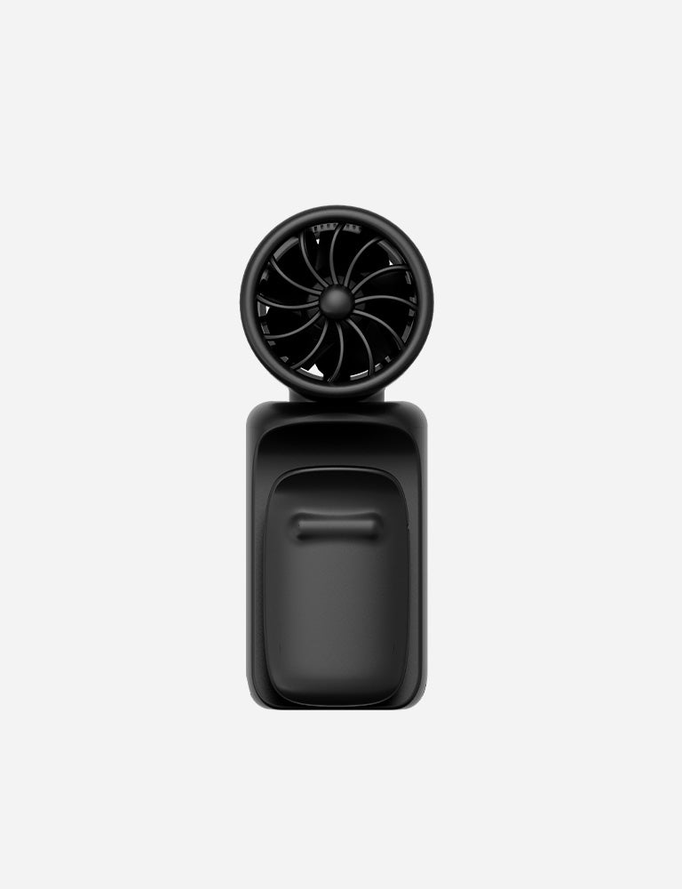 Energea AirVia Mini ventilatore portatile Nero con clip