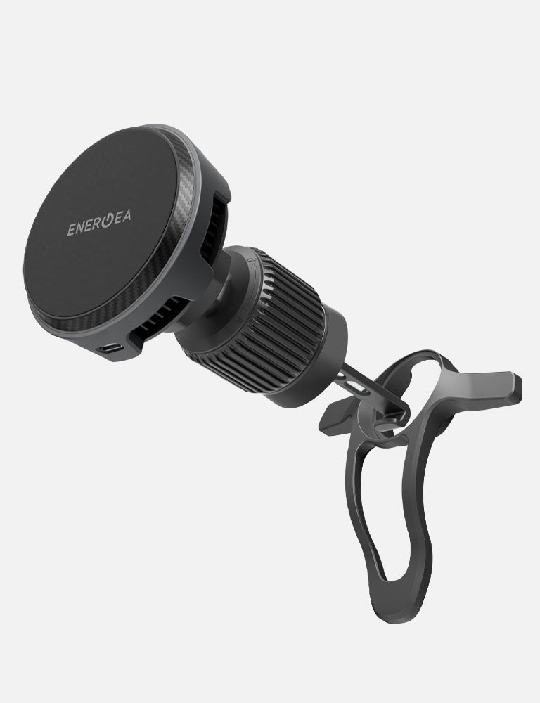 Energea MagArctic Drive caricatore auto wireless Qi2 25W gunmetal
