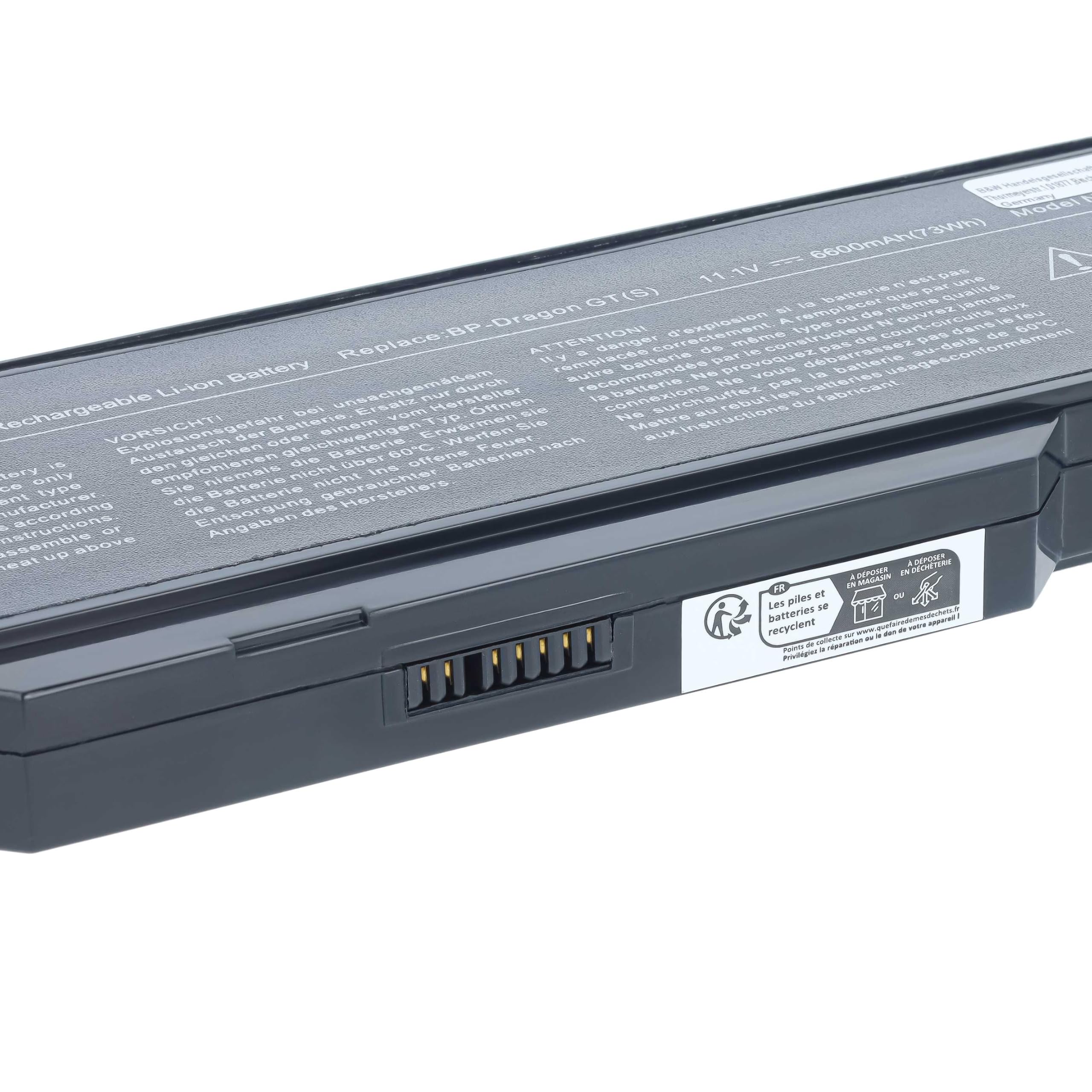 vhbw Akoya E8410 batteria notebook 6600mAh 11,1V Li-Ion