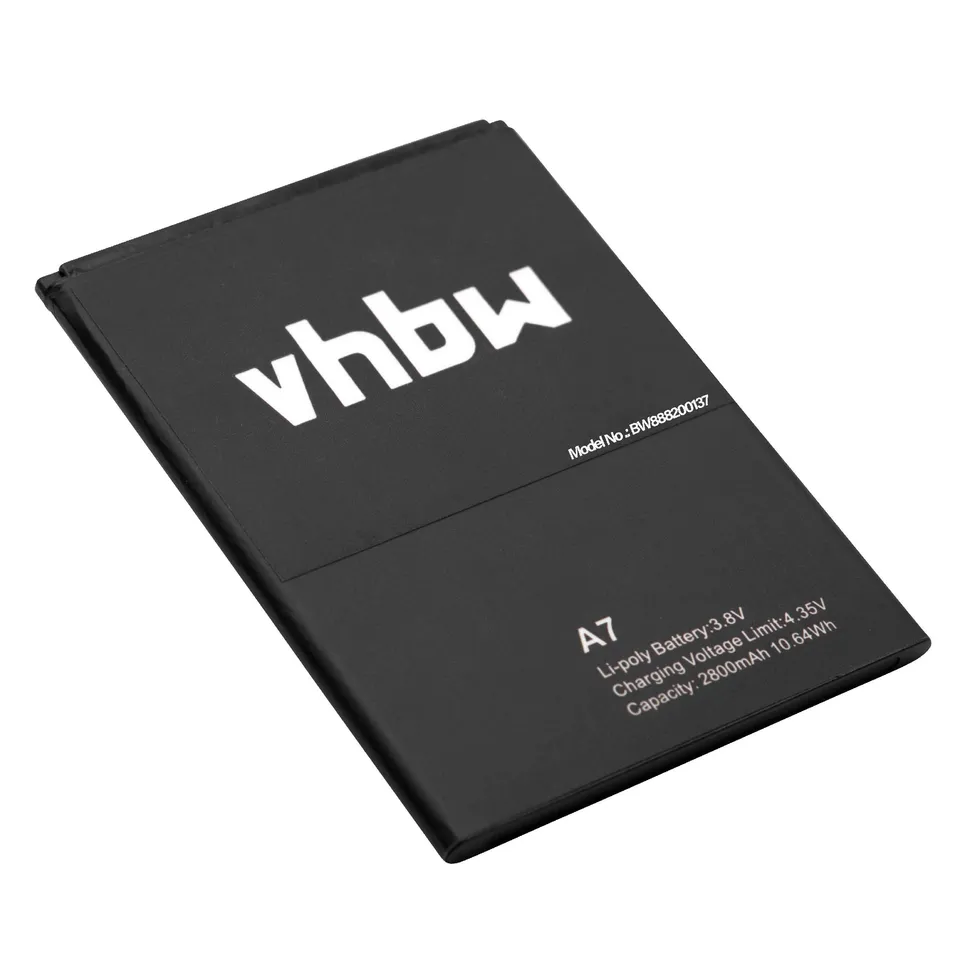 vhbw batteria smartphone Blackview A7 A7 Pro Li-Polymer 2800mAh