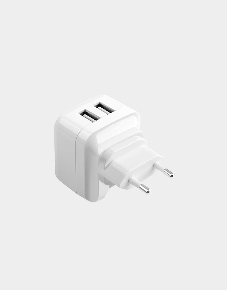 Energea Travelite 3.4 caricatore muro bianco 2 USB 3.4A