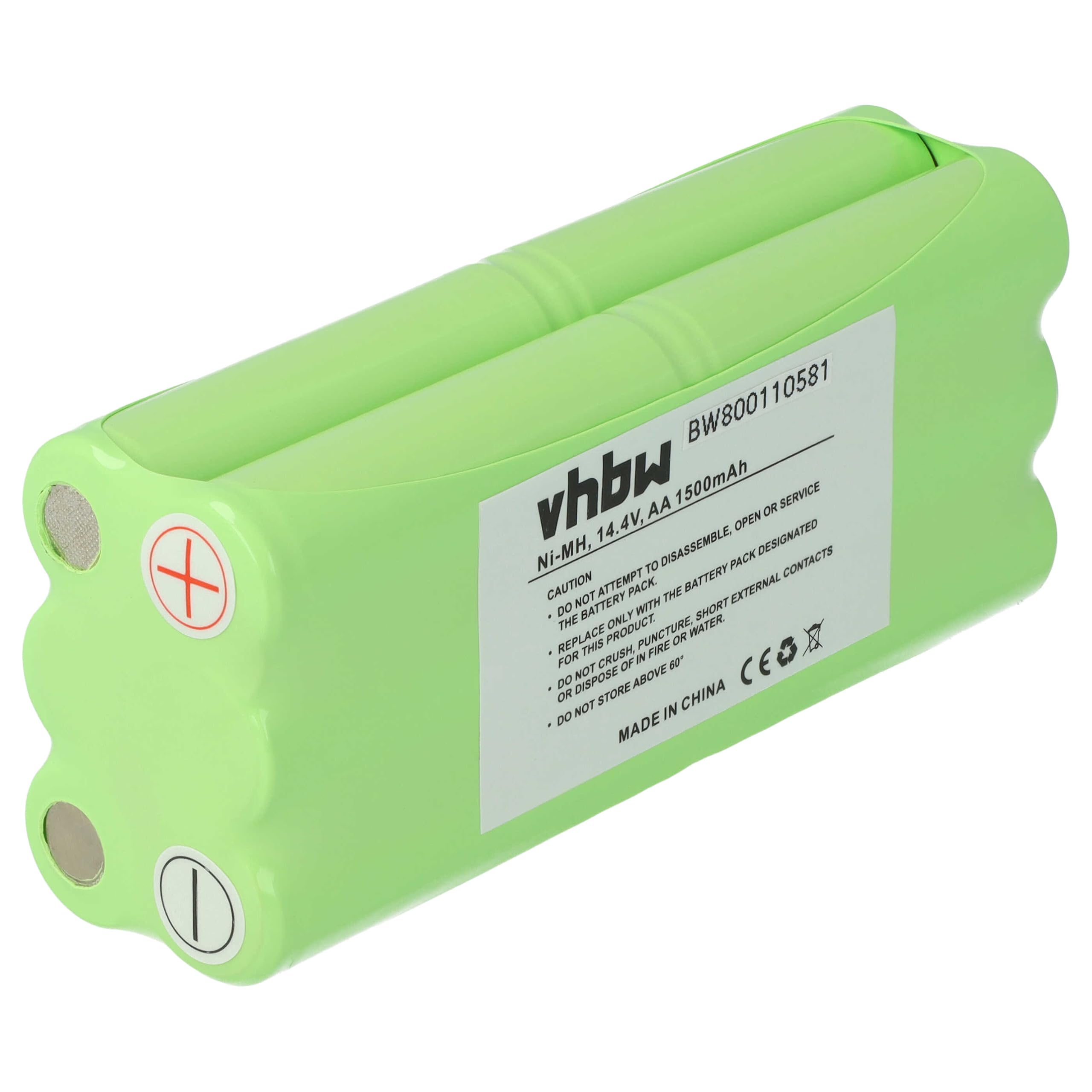 vhbw Batteria Puck M610 robot 14,4 V 1500 mAh