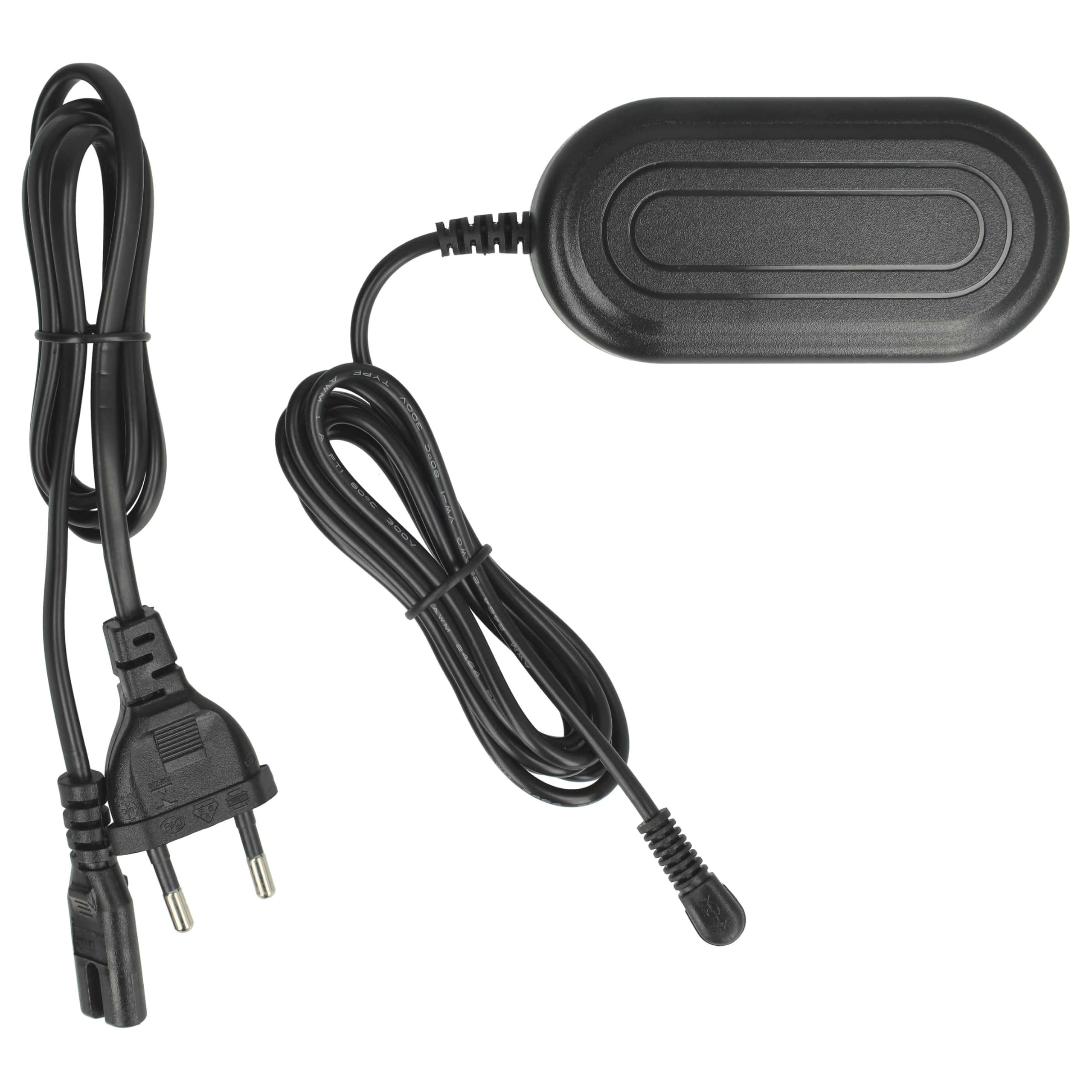 vhbw Alimentatore fotocamera Panasonic HDC-SD900 9,3V 2m nero