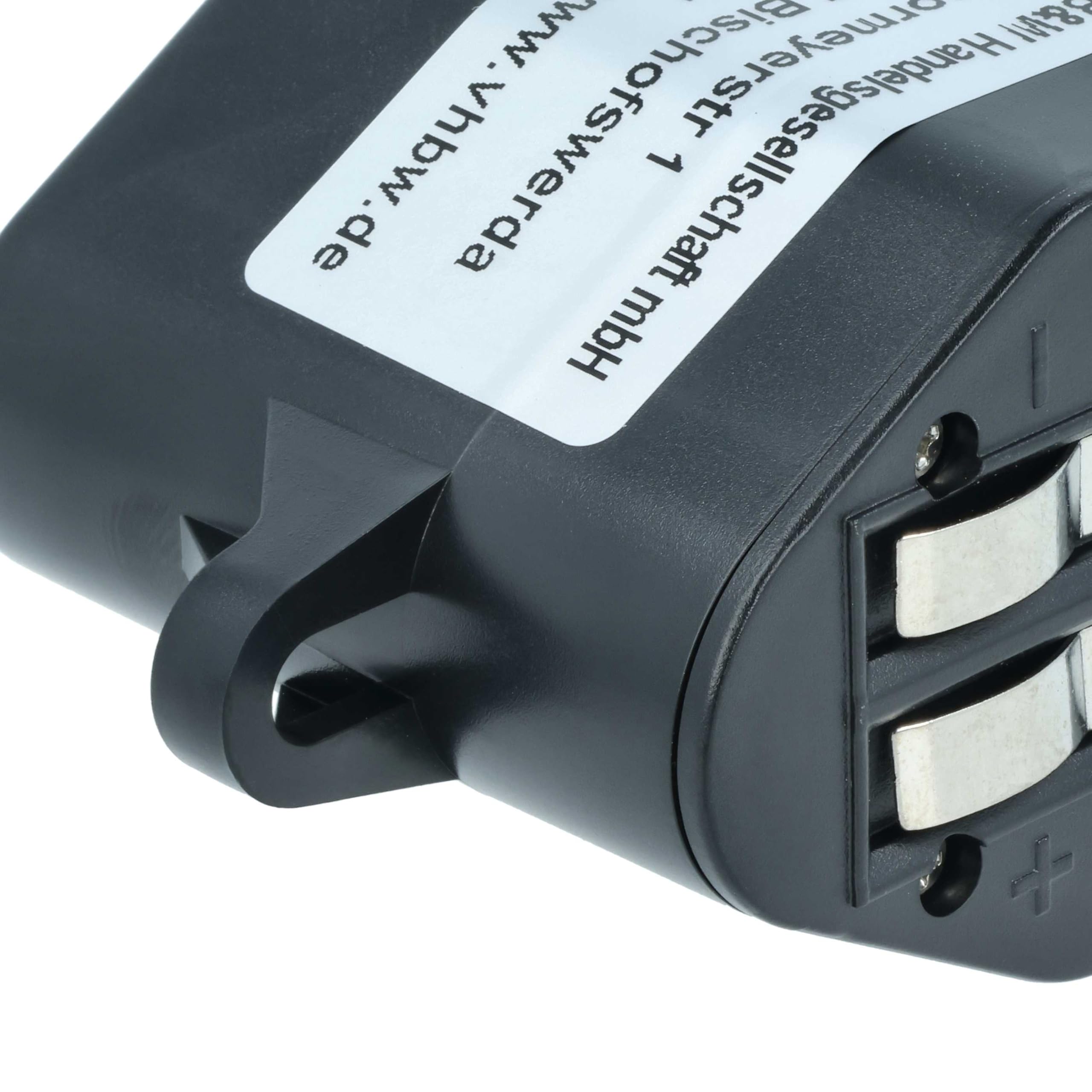 vhbw Batteria Kärcher RC3000 NiMH 6V 2 pezzi 2000mAh